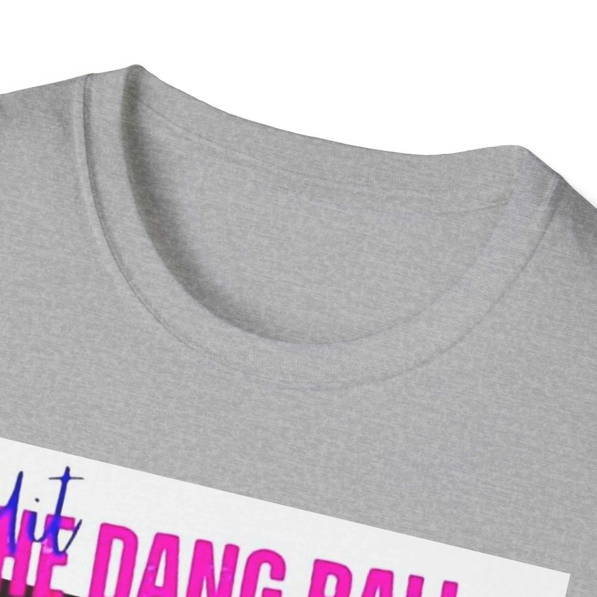 Baseball Retro Graphic T-Shirt — “We Dang Ball” Vintage Player Design