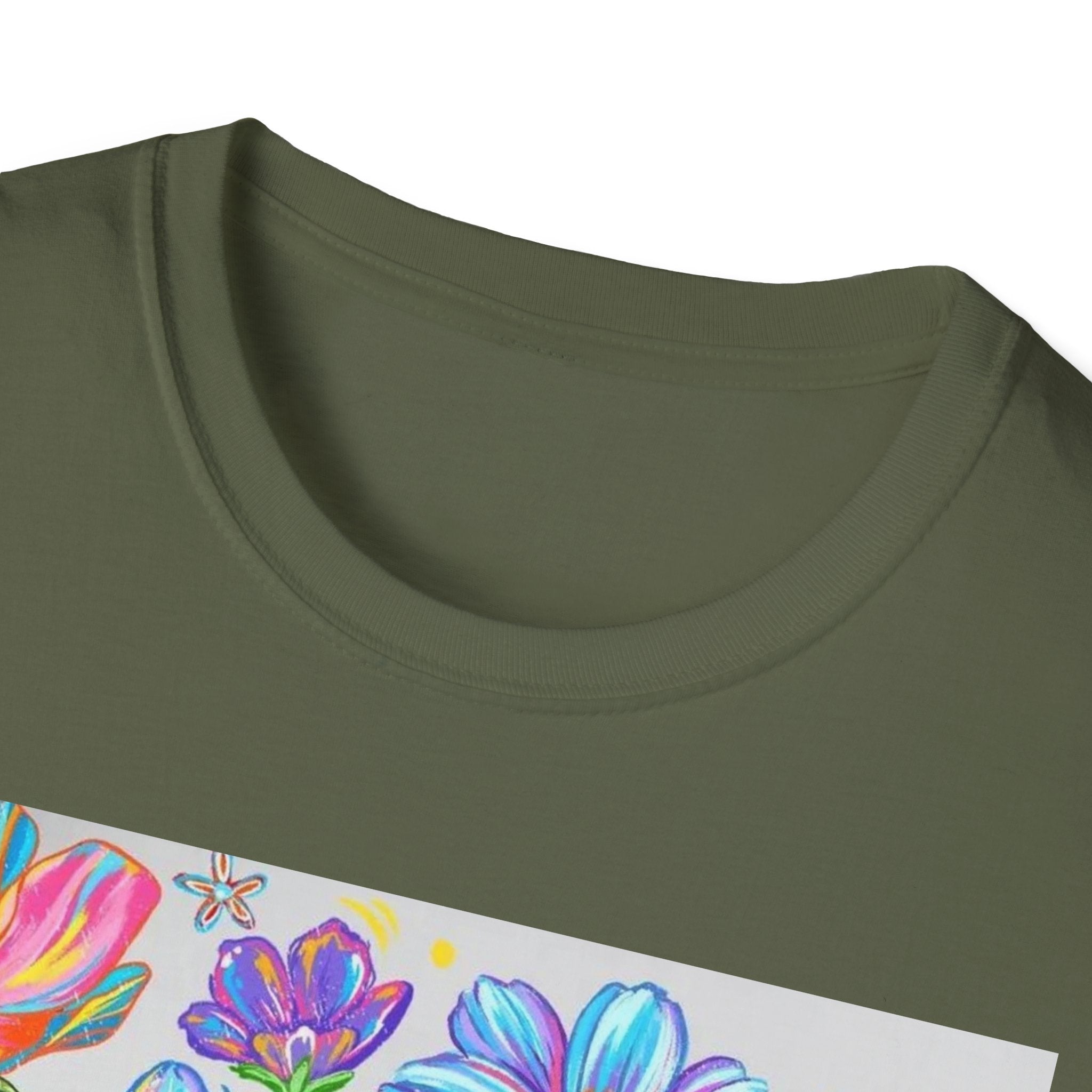 Kindness Is Free Floral T-Shirt — Positive Quote Tee