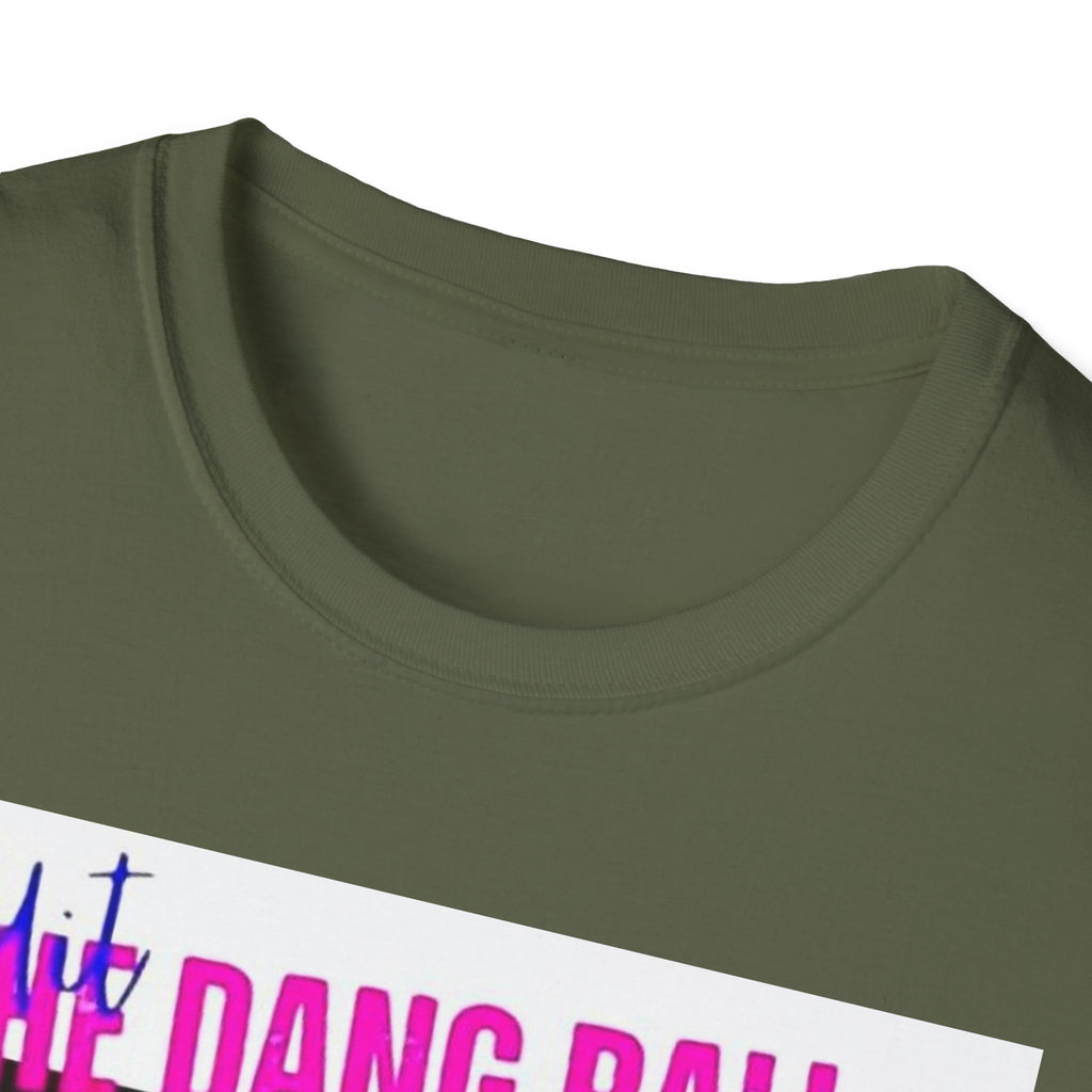 Baseball Retro Graphic T-Shirt — “We Dang Ball” Vintage Player Design