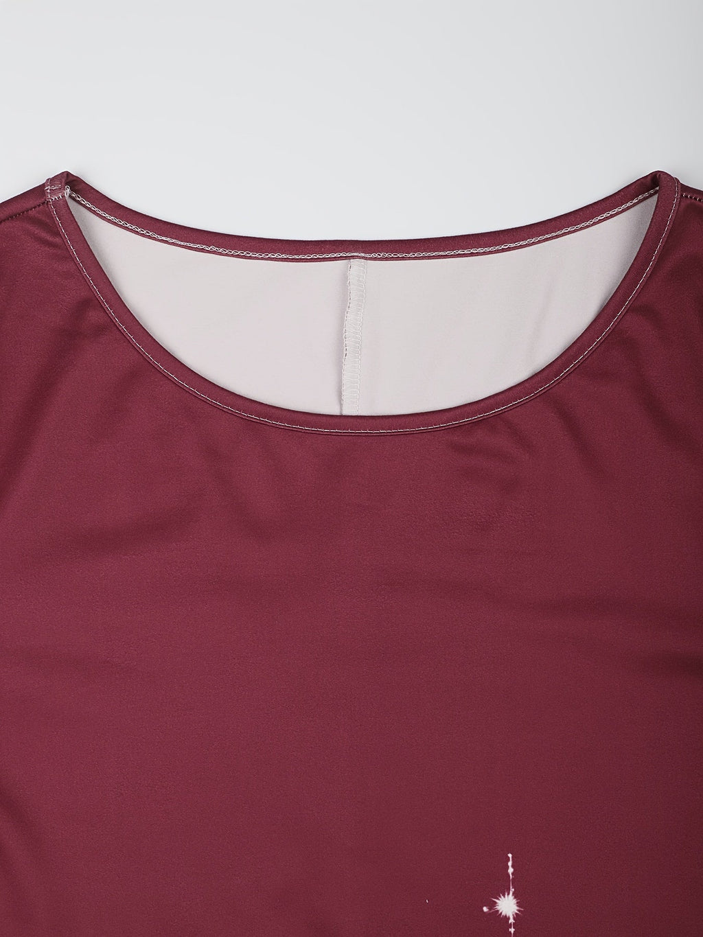 Elegant Floral Curvy Fit Deep Purple Maxi Dress