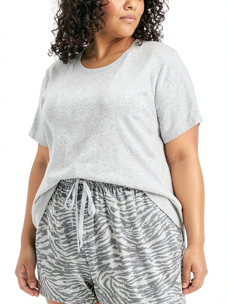 Jenni Plus Size Pajama T-Shirt, Size 1X